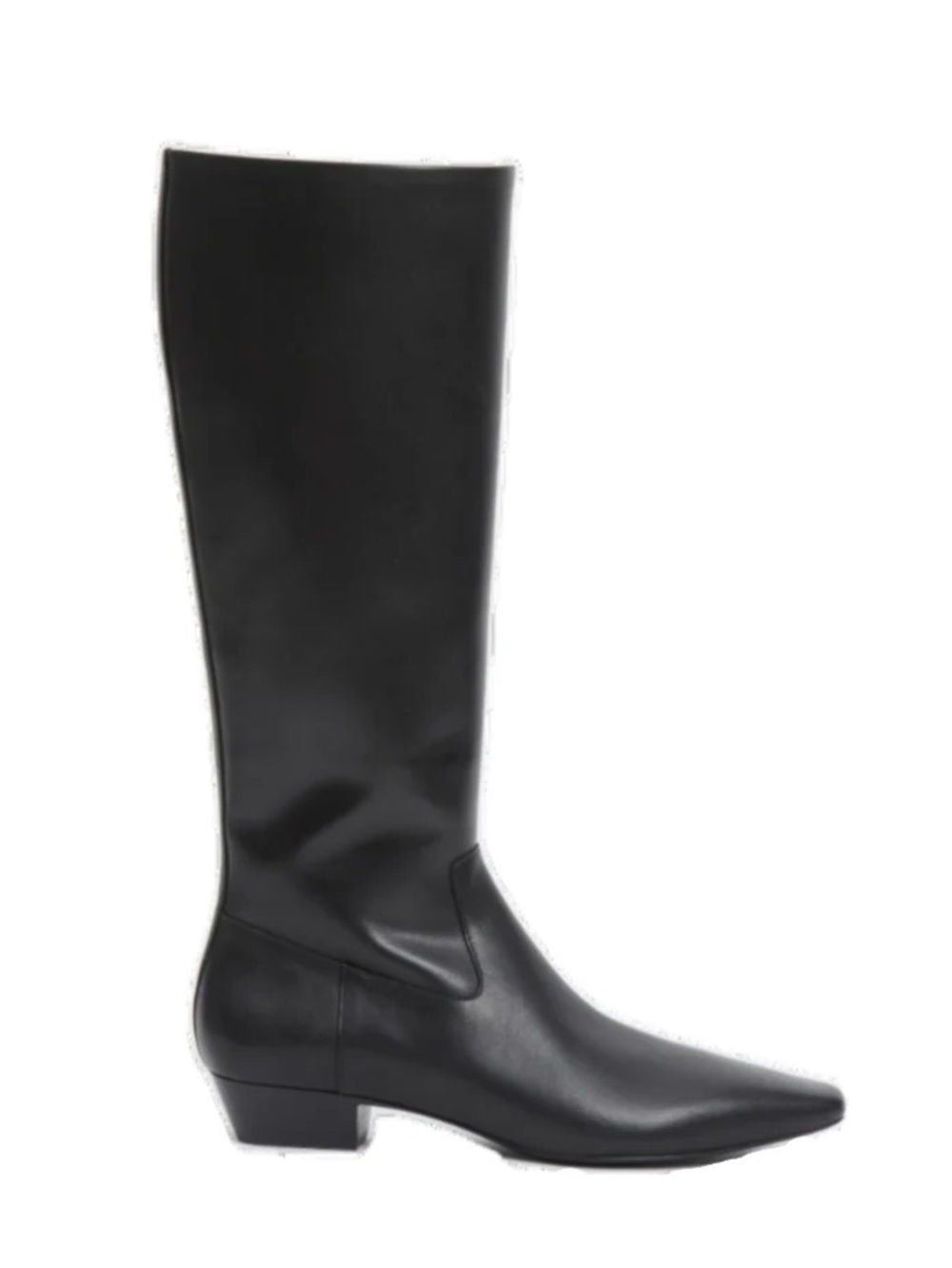 SIMKHAI - LOWEN LEATHER BOOT IN BLACK
